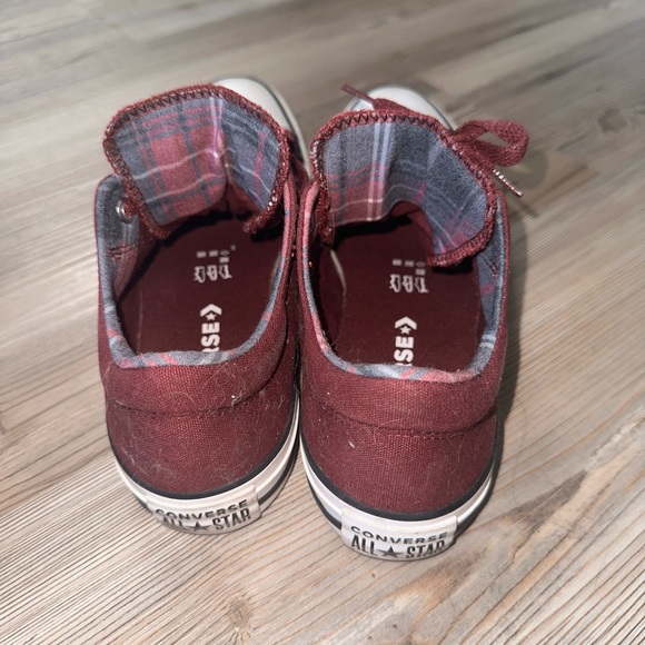 Dark Red Converse - Picture 3 of 3